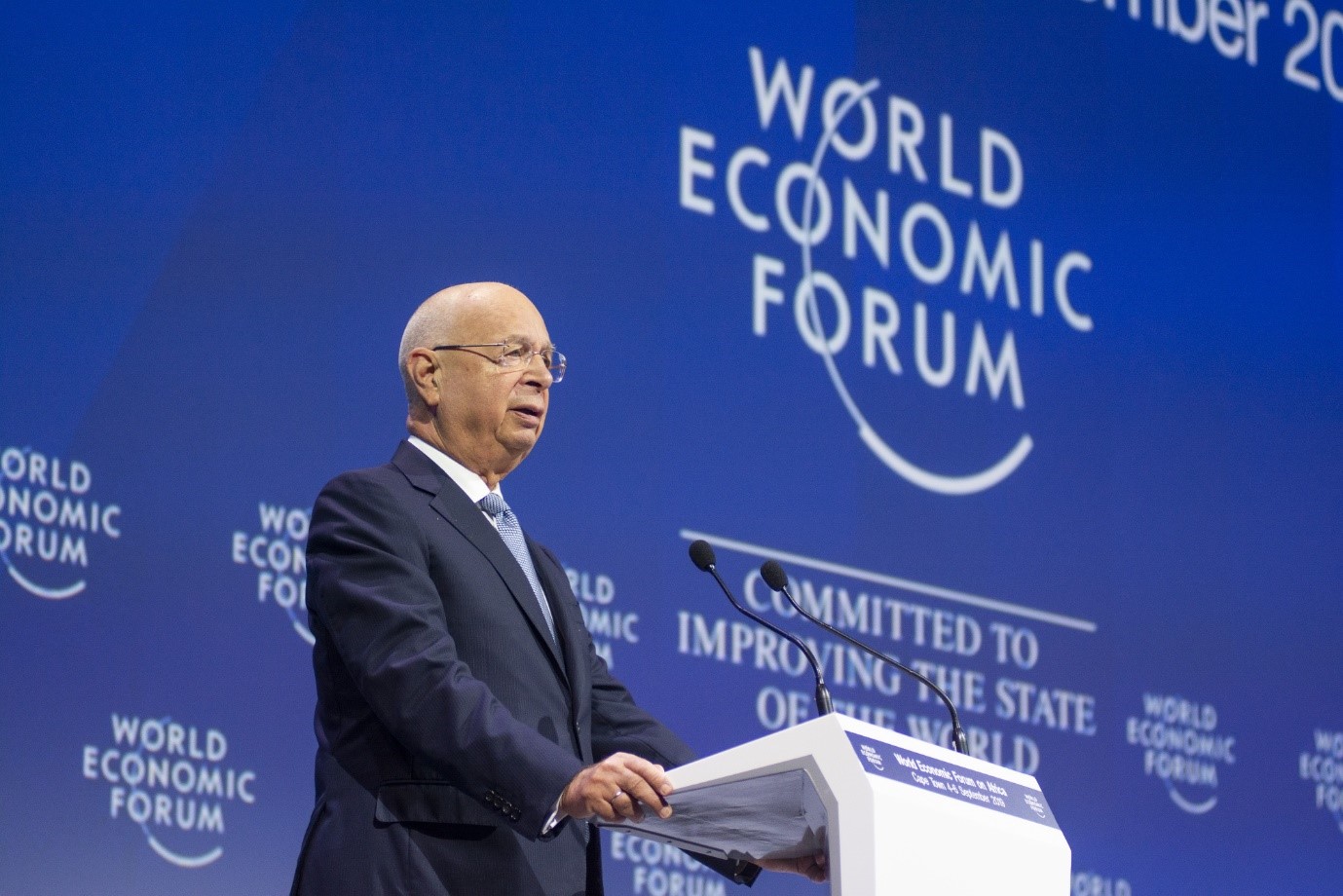 World Economic Forum’s Founder Klaus Schwab Steps Back from Executive Role After 50-Year Stint