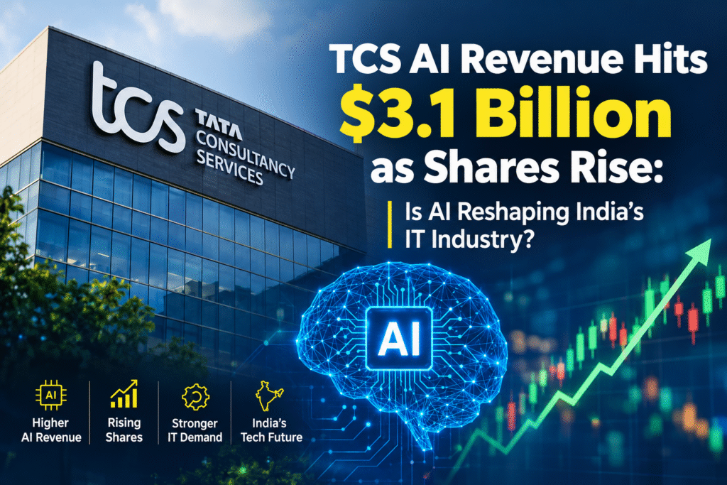 TCS AI Revenue Hits $3.1 Billion as Shares Rise in India